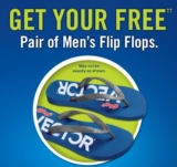 Free Kellogg’s Vector Men’s Flip Flops