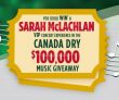 Canada Dry $100,000 Music Giveaway Contest