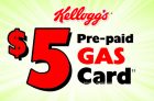 Kellogg’s Pre-Paid Gas Card Offer