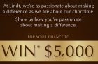 Lindt Make a Difference Contest