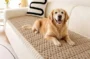 Pet Couch Covers for Sofa, Non-Slip Washable Couch Protector Pad, Thick Soft Sofa Seat Cover for Living Room, Furniture Protector for Pets, Couch Cover for Dogs,70×180cm,Brown