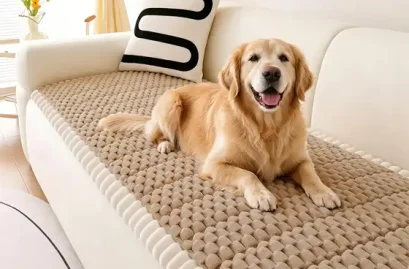 Wuly4ever Non-Slip Washable Couch Covers for Pets