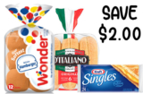Kraft Singles Coupon | Save on Buns & Cheese Slices