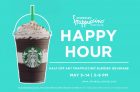Starbucks Frappuccino Happy Hour