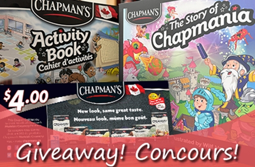 Chapman’s Ice Cream Contest | Chapmania Spring Giveaway