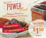 GoCoupons.ca – Medjool Dates Natural Delights Coupon