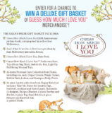 Sears Guess How Much I Love You Contest