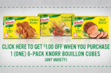 Knorr Bouillon Cubes Coupon