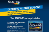 Reactine Sample From Shopper’s Voice