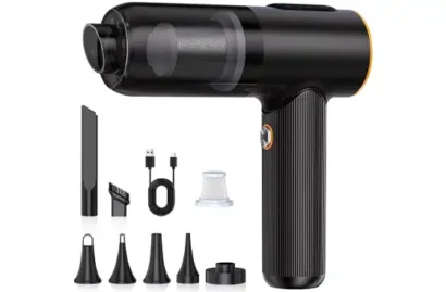 CKWUE 4-in-1 Cordless Car Vacuum Cleaner