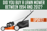 Canadian Lawn Mower Class Action *UPDATE*