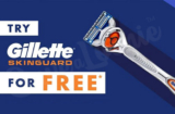 Free Gillette SkinGuard Razor