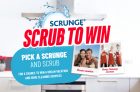 Vileda Scrunge Scrub To Win Contest