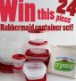 Crystal Margarine Rubbermaid Container Giveaway