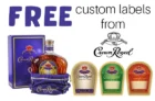 Free Crown Royal Custom Labels