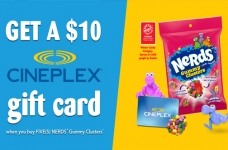 Nerds Promotion | $10 Cineplex Gift Card