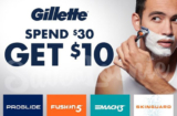 Gillette Rebate | Get a $10 Gift Card