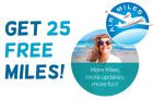 Get 25 Free Air Miles Bonus Miles