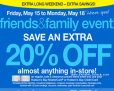 Home Outfitters – Friends & Family Event