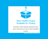 Home Tester Club – Healthy Snack Testing Campaign