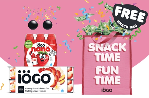 IÖGO Contest & Promotion | Save, Snack & Win $10,000