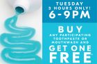 SDM – BOGO Toothpaste & Mouthwash Coupon