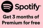 Free Spotify Premium for 3 Months