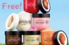 The Body Shop Free Body Yogurt Sample Sets