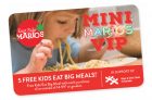 East Side Mario’s Get 5 Free Kids Meals
