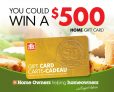 Home Hardware Gift Card Sweepstakes