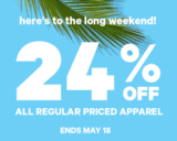 Joe Fresh – May 24th Coupon Code