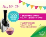 Yonanas Grand Birthday Sweepstakes