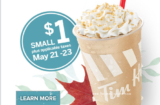 Tim Hortons $1 Maple Chill