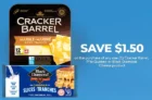 Black Diamond & Cracker Barrel Cheese Coupon