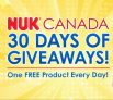 NUK 30 Days of Giveaways