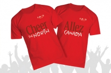 General Mills Canada Promotion | Free Cheer The North T-Shirt