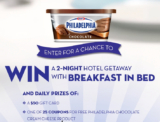 Philadelphia Chocolate Breakfast in Bed Contest