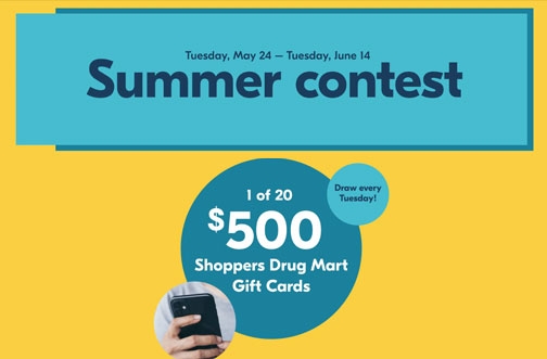 Shoppers Drug Mart Contest | Summer Contest