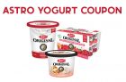 Astro Original Yogurt Coupon