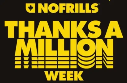 No Frills Thanks a Million Week
