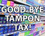 Federal “Tampon Tax” To Be Removed!