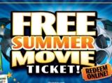 General Mills Free Summer Movie Ticket Offer