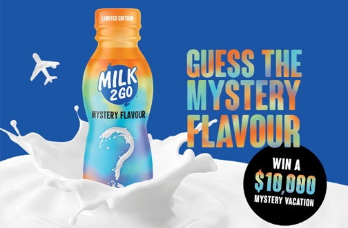 Milk2Go Guess The Mystery Flavour Contest