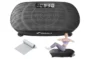 Merach Vibration Plate Exercise Machine, Vibration Plate for Women Men, Vibrating Plate with Bluetooth and Resistance Band, Home Gym Fitness Equipment, LED Display & Remote Control, 400 Lbs Capacity