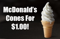 McDonald’s $1 Ice Cream Cone