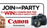 Canon Join our Party Contest