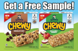 Free Quaker Chewy Granola Bars Sample