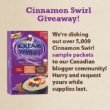 Cream of Wheat Free Samples