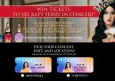 Win Tickets to See Katy Perry in Concert Contest