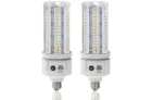 NS 2 Pack 7530 Lumen A19 60W LED Corn Light Bulbs E26 Medium Base 6500K Cool White
